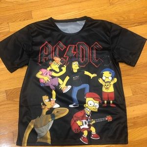 Ac dc Simpson shirt